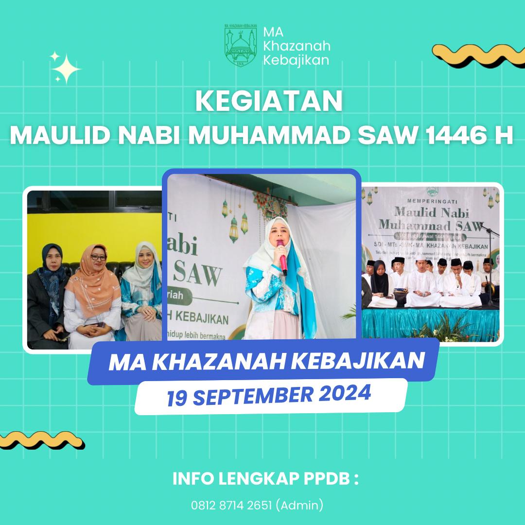 Memperingati Maulid Nabi Muhammad Saw 1446 H